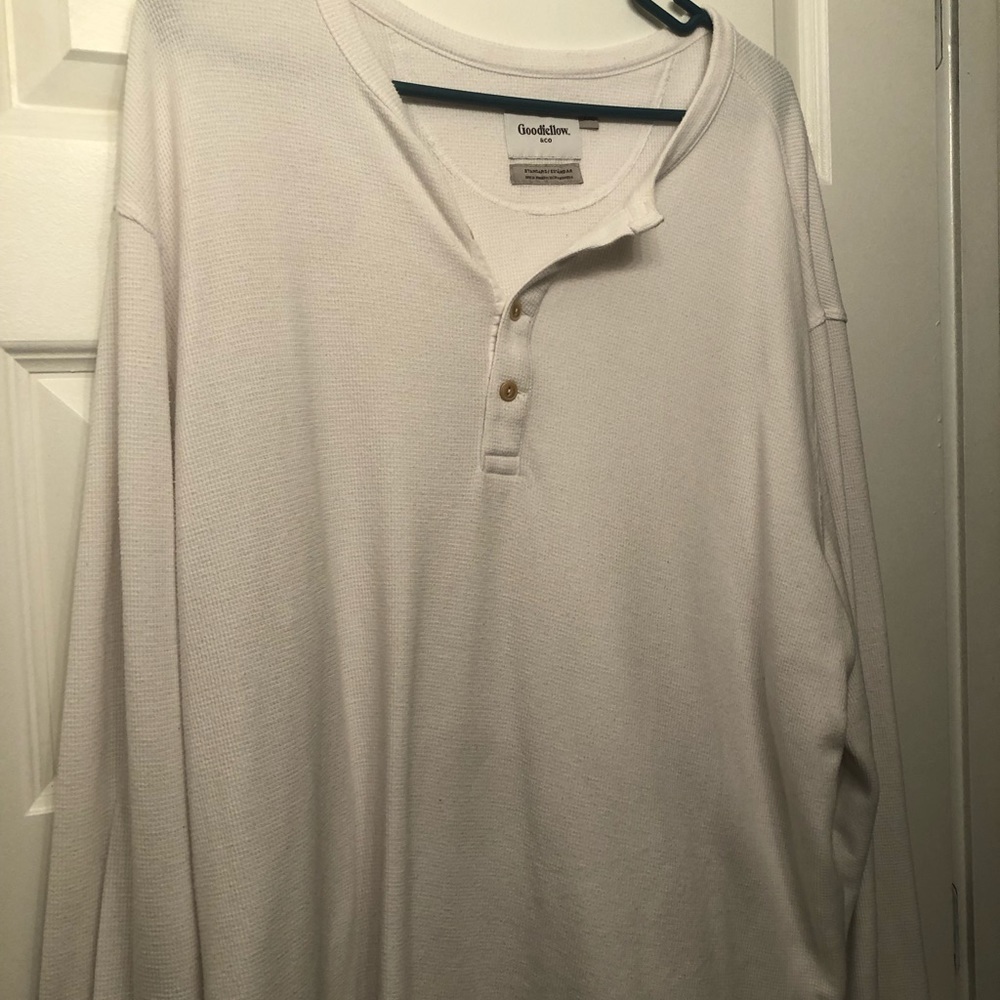 Goodfellow Henley sweater XXL